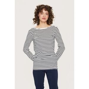 NWOT Bitte‎ Kai Rand Black and White Popeye Jersey Blouse Size Small